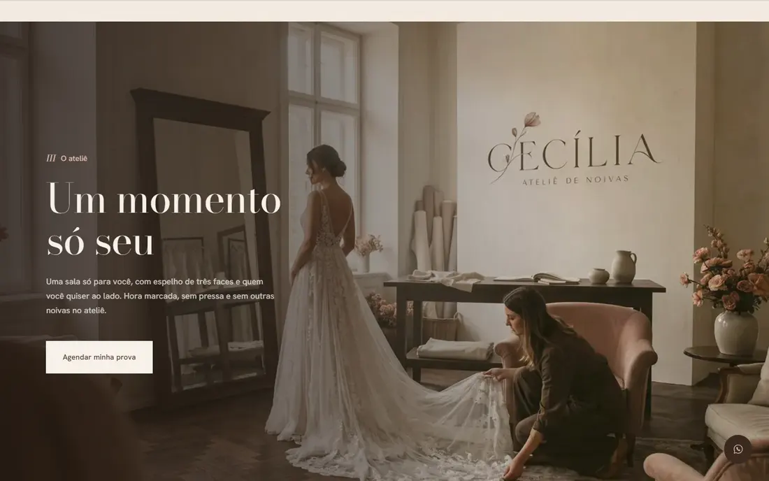 O ateliê: Um momento só seu