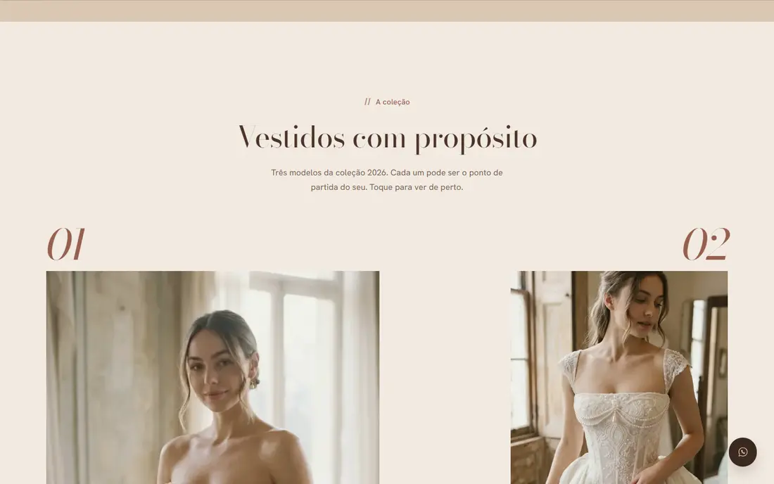 Coleção: Vestidos com propósito
