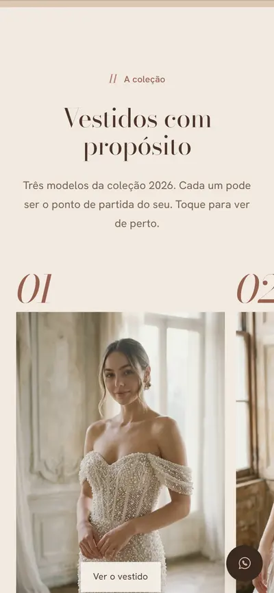 Coleção no celular